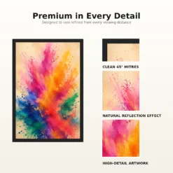 Abstract Indian Festival Holi Colors Joyful Splatter Art Photo Frame 18 Abstract Indian Festival Holi Colors Joyful Splatter Art Photo Frame mockup 9