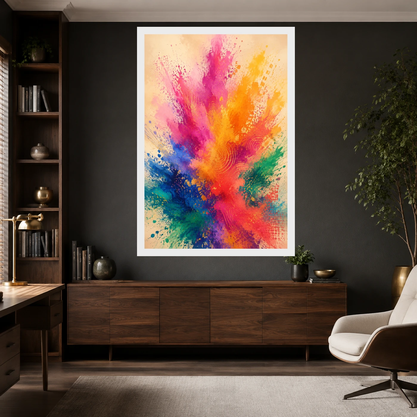 Abstract Indian Festival Holi Colors Joyful Splatter Art Photo Frame 10 Abstract Indian Festival Holi Colors Joyful Splatter Art Photo Frame mockup 10