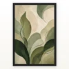 Abstract Forest Greens Botanical Contemporary Calming Art Photo Frame 21 Abstract Forest Greens Botanical Contemporary Calming Art Photo Frame mockup 1