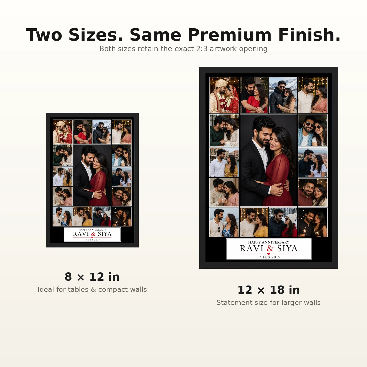 Wedding Anniversary Black Gold Luxury Elegant Couple Photo Frame 8 Wedding Anniversary Black Gold Luxury Elegant Couple Photo Frame mockup 8