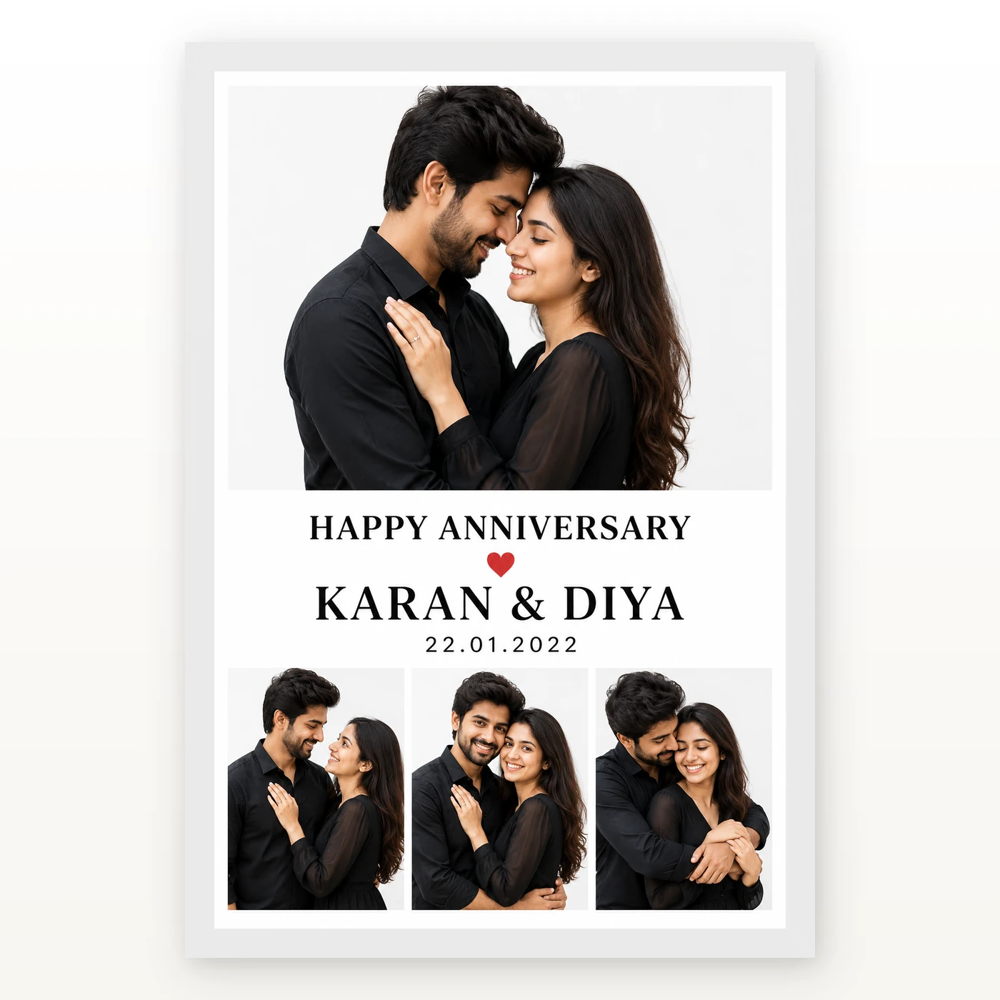 Anniversary Photo Collage 4 Images Vintage Heart Love Photo Frame 2 Anniversary Photo Collage 4 Images Vintage Heart Love Photo Frame mockup 2