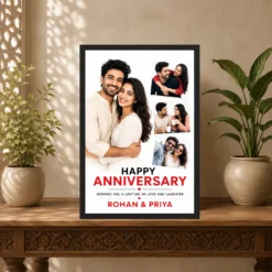 Happy Anniversary Heartfelt Wishes Floral Romantic Couple Photo Frame 14 Happy Anniversary Heartfelt Wishes Floral Romantic Couple Photo Frame mockup 5