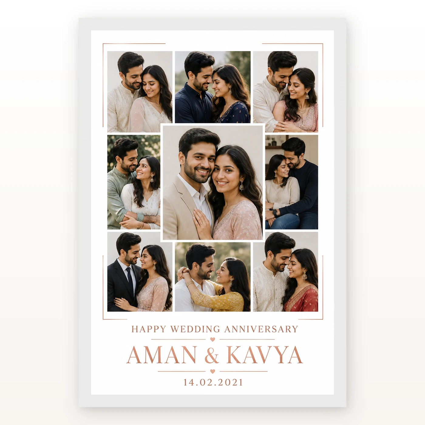 Anniversary Photo Collage Frame Romantic Love Memories Couple Photo Frame 2 Anniversary Photo Collage Frame Romantic Love Memories Couple Photo Frame mockup 2