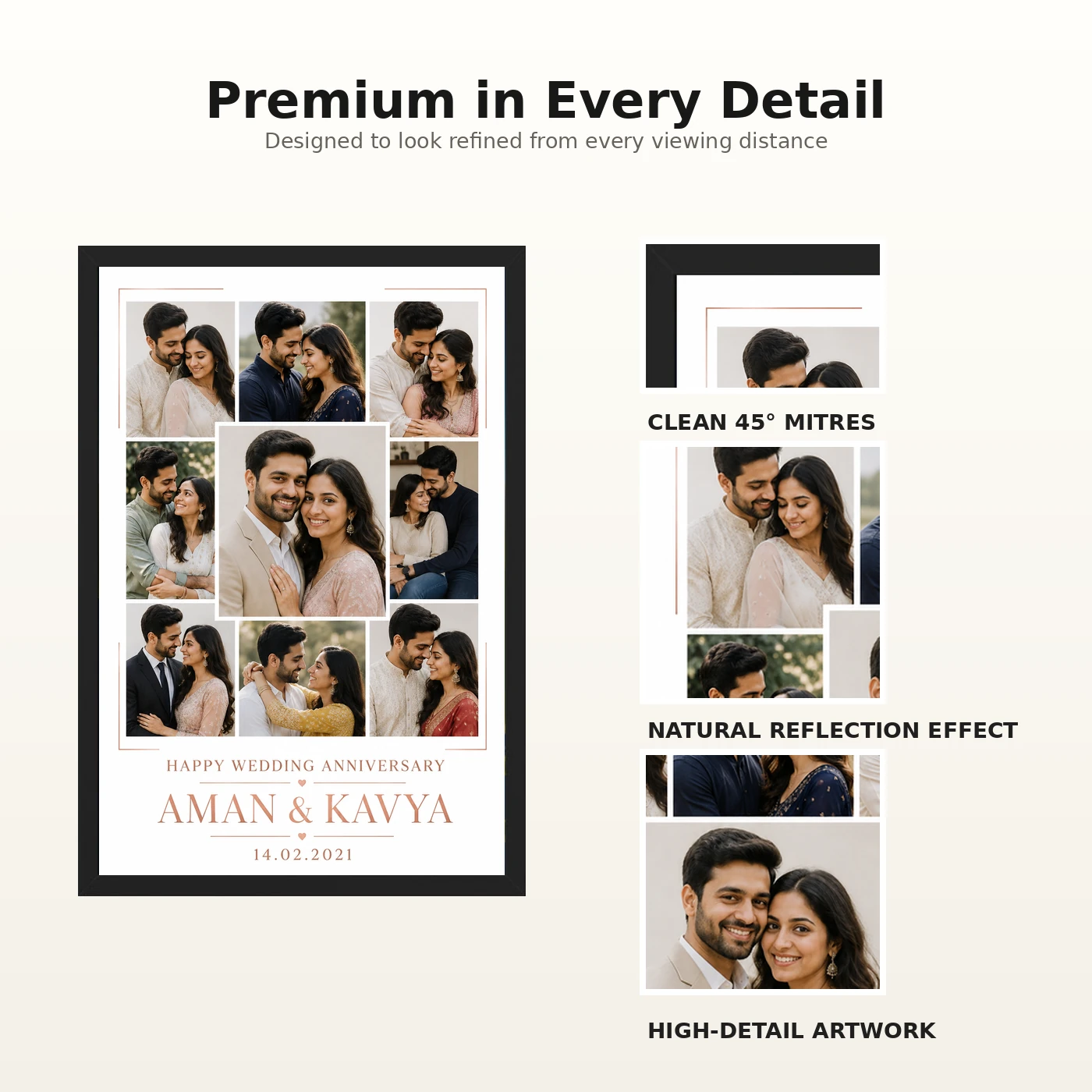 Anniversary Photo Collage Frame Romantic Love Memories Couple Photo Frame 9 Anniversary Photo Collage Frame Romantic Love Memories Couple Photo Frame mockup 9