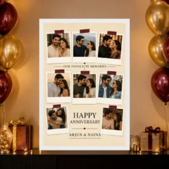 Collage Photo Frame for Anniversary Black Gold Luxury Memories Photo Frame 19 Collage Photo Frame for Anniversary Black Gold Luxury Memories Photo Frame mockup 10