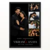 Best Couple Photo Frame Black Gold Stylish Premium Photo Frame mockup 1