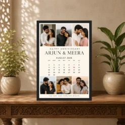 Couple Frame Design Stylish Boho Artistic Love Wall Photo Frame mockup 5