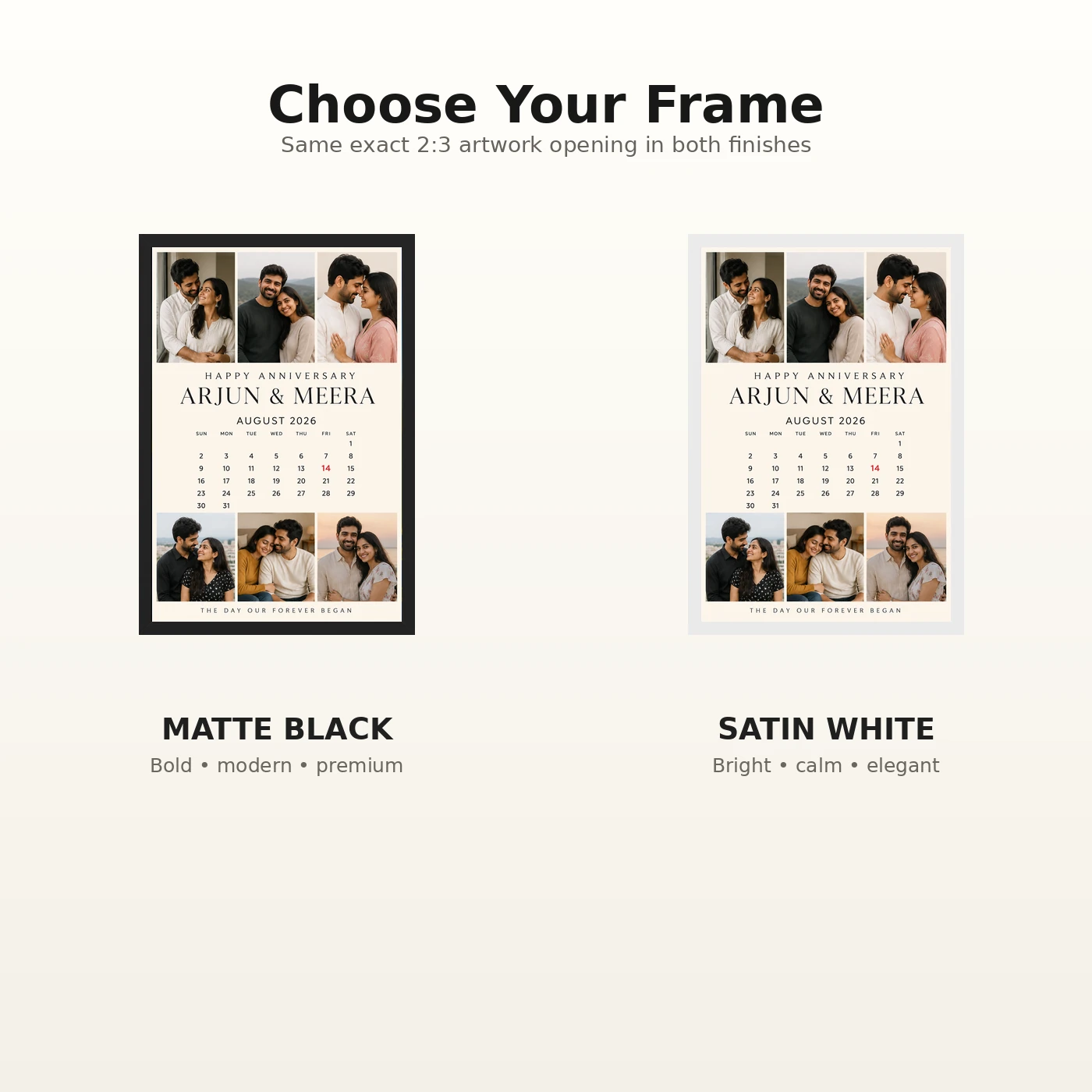 Couple Frame Design Stylish Black Gold Elegant Premium Photo Frame 7 Couple Frame Design Stylish Black Gold Elegant Premium Photo Frame mockup 7