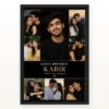Boyfriend Birthday Photo Frame Multi Photo Balloon Theme mockup 1