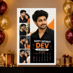 Customized Boyfriend Birthday Frame with Photo | Personalized Birthday Gift Frame 19 Customized Boyfriend Birthday Frame with Photo | Personalized Birthday Gift Frame mockup 10