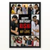 Boyfriend Photo Frame Birthday Gift Idea Collage 20 Boyfriend Photo Frame Birthday Gift Idea Collage mockup 1