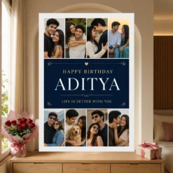 Birthday Frame Boyfriend Girlfriend Love Quote Multi Photo 15 Birthday Frame Boyfriend Girlfriend Love Quote Multi Photo mockup 6