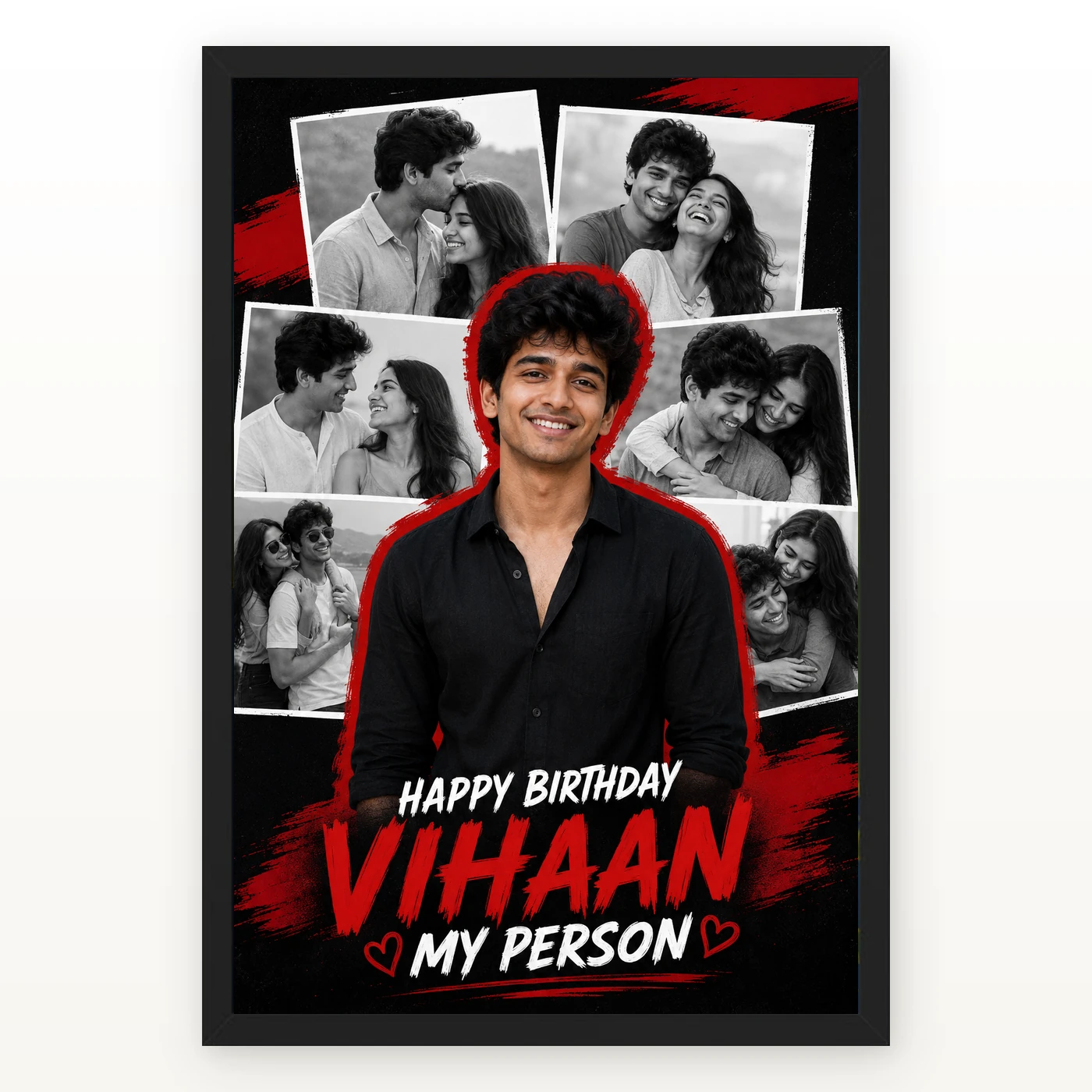 Boyfriend Birthday Photo Frame Love Quotes and Wishes 1 Boyfriend Birthday Photo Frame Love Quotes and Wishes mockup 1