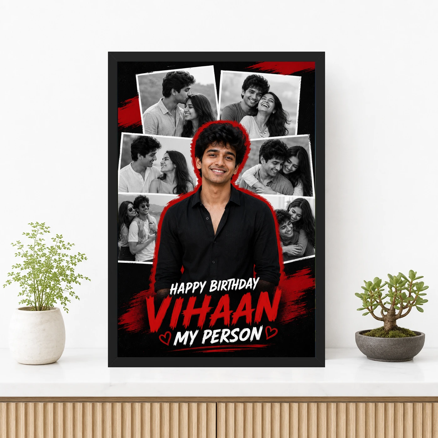 Boyfriend Birthday Photo Frame Love Quotes and Wishes 3 Boyfriend Birthday Photo Frame Love Quotes and Wishes mockup 3