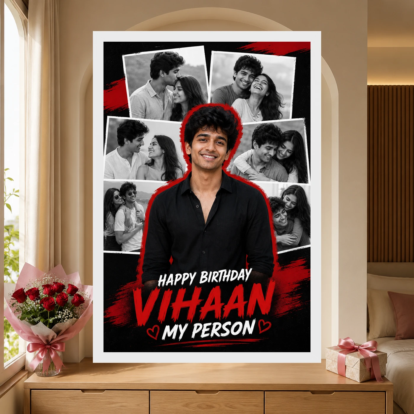 Boyfriend Birthday Photo Frame Love Quotes and Wishes 6 Boyfriend Birthday Photo Frame Love Quotes and Wishes mockup 6