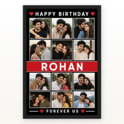Birthday Photo Frame for Boyfriend New Design mockup 1