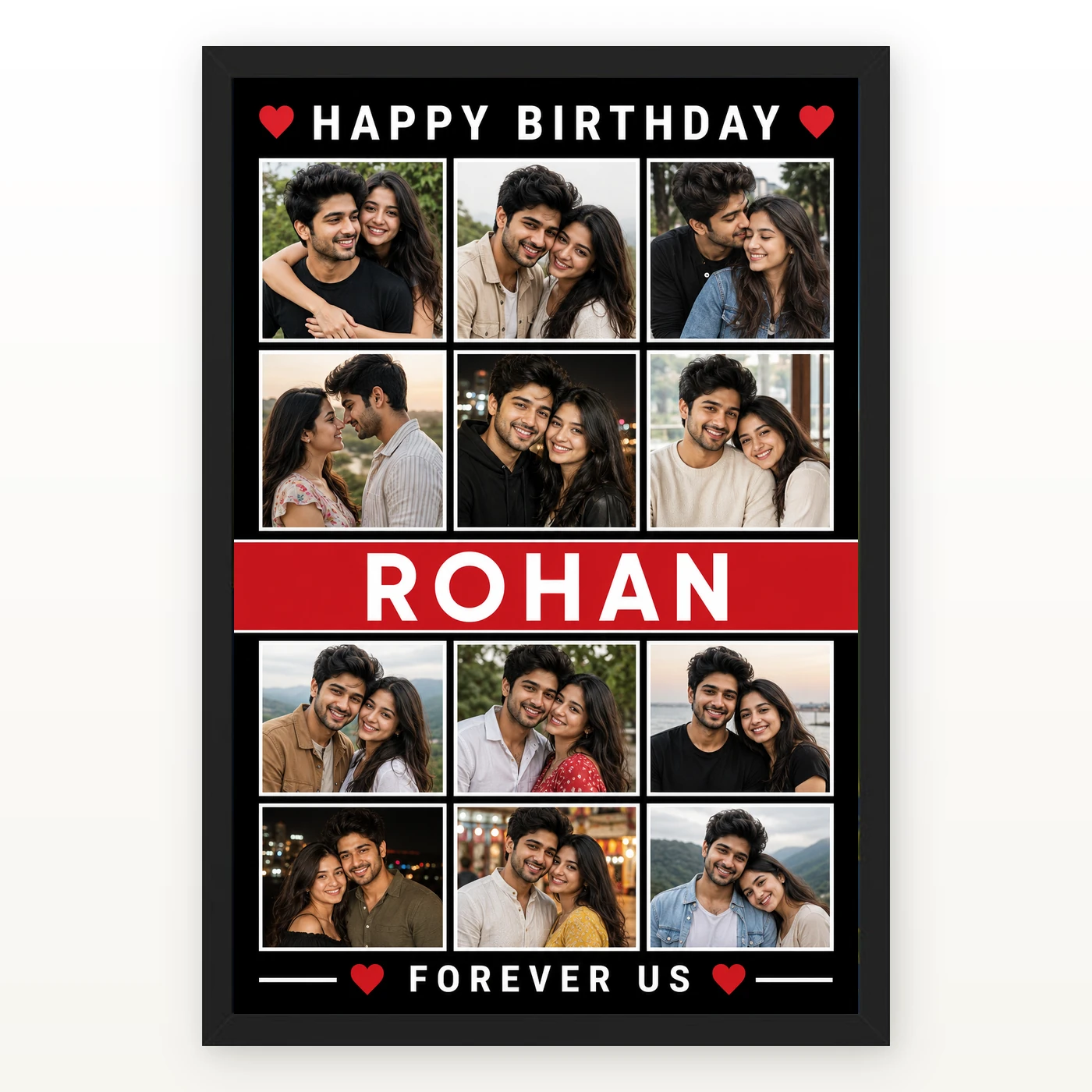 Birthday Photo Frame for Boyfriend New Design 1 Birthday Photo Frame for Boyfriend New Design mockup 1