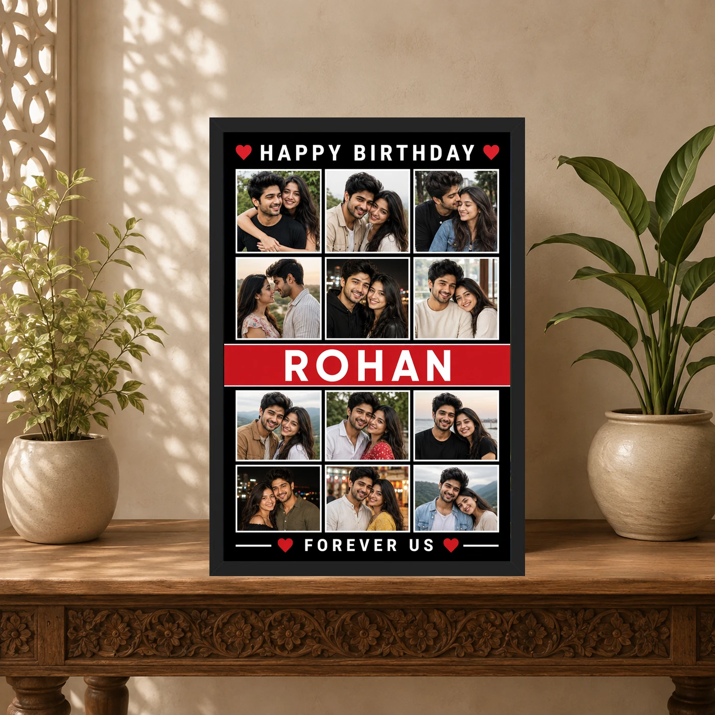 Birthday Photo Frame for Boyfriend New Design 5 Birthday Photo Frame for Boyfriend New Design mockup 5