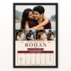 Birthday Frame for Boyfriend 5 Photo Collage mockup 1