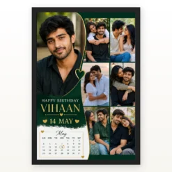 Photo Frame Gift for Boyfriend Birthday My Love Design mockup 1