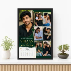 Photo Frame Gift for Boyfriend Birthday My Love Design 12 Photo Frame Gift for Boyfriend Birthday My Love Design mockup 3