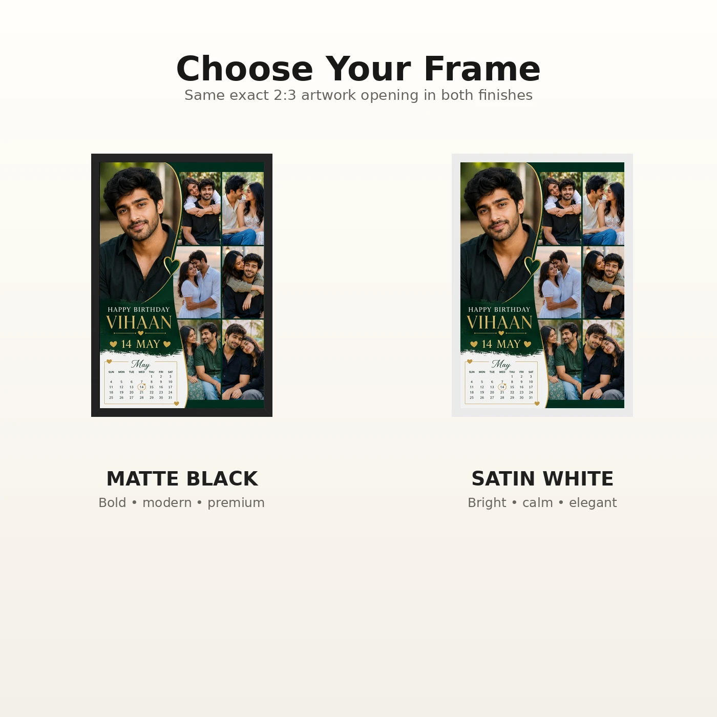 Photo Frame Gift for Boyfriend Birthday My Love Design 7 Photo Frame Gift for Boyfriend Birthday My Love Design mockup 7