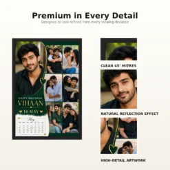 Photo Frame Gift for Boyfriend Birthday My Love Design 18 Photo Frame Gift for Boyfriend Birthday My Love Design mockup 9