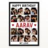 Photo Frame for Boyfriend Birthday Premium Couple Design 20 Photo Frame for Boyfriend Birthday Premium Couple Design mockup 1
