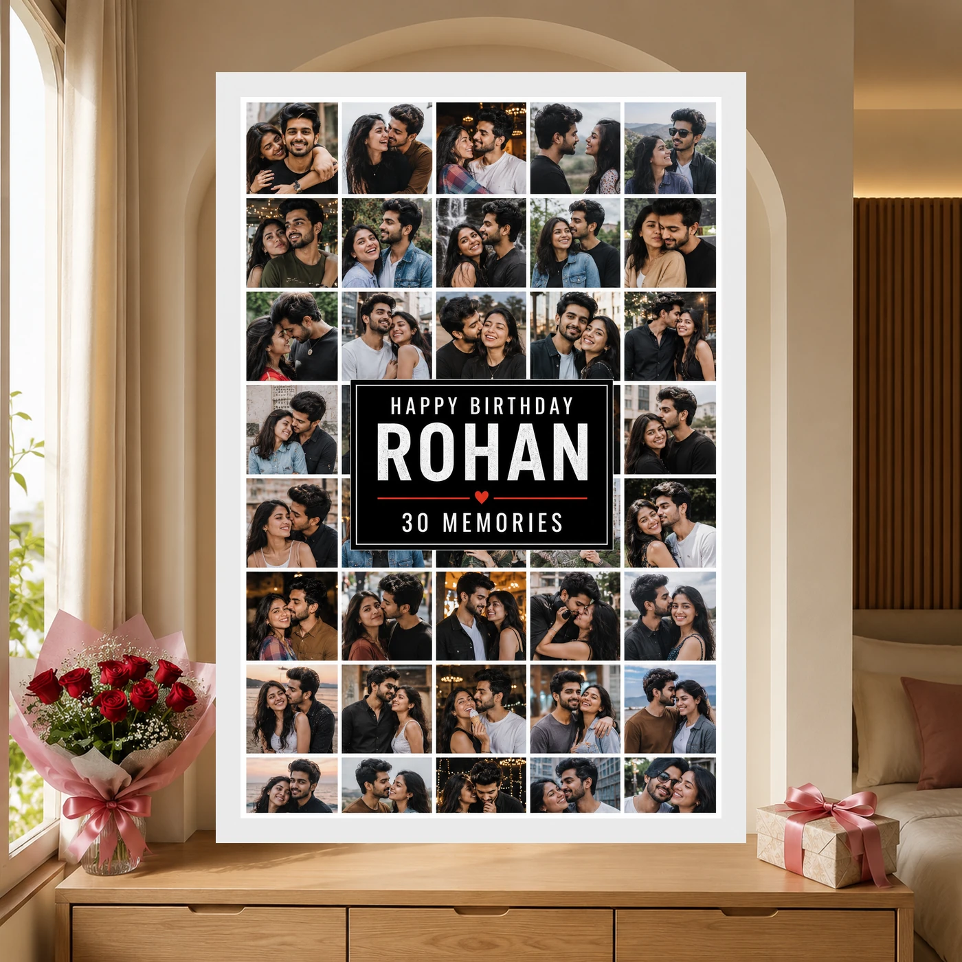 Photo Frame Gift Ideas for Boyfriend Birthday Unique Design 6 Photo Frame Gift Ideas for Boyfriend Birthday Unique Design mockup 6