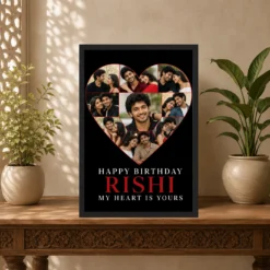 Birthday Gift for Boyfriend Photo Frame Romantic Couple 14 Birthday Gift for Boyfriend Photo Frame Romantic Couple mockup 5
