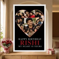 Birthday Gift for Boyfriend Photo Frame Romantic Couple 15 Birthday Gift for Boyfriend Photo Frame Romantic Couple mockup 6