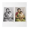 Black and White Photo Colourisation and Print – physical product hero view