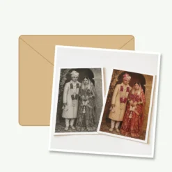 Black and White to Colour Digital Art Print – protective packaging for India delivery