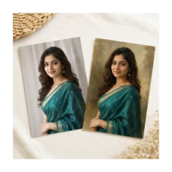 Colour Photo to Digital Painting Print – physical product hero view