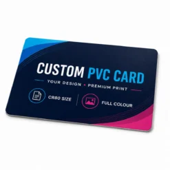 Custom PVC Card Printing Online | ₹99 9 Rounded edge and smooth laminated surface of a custom PVC card