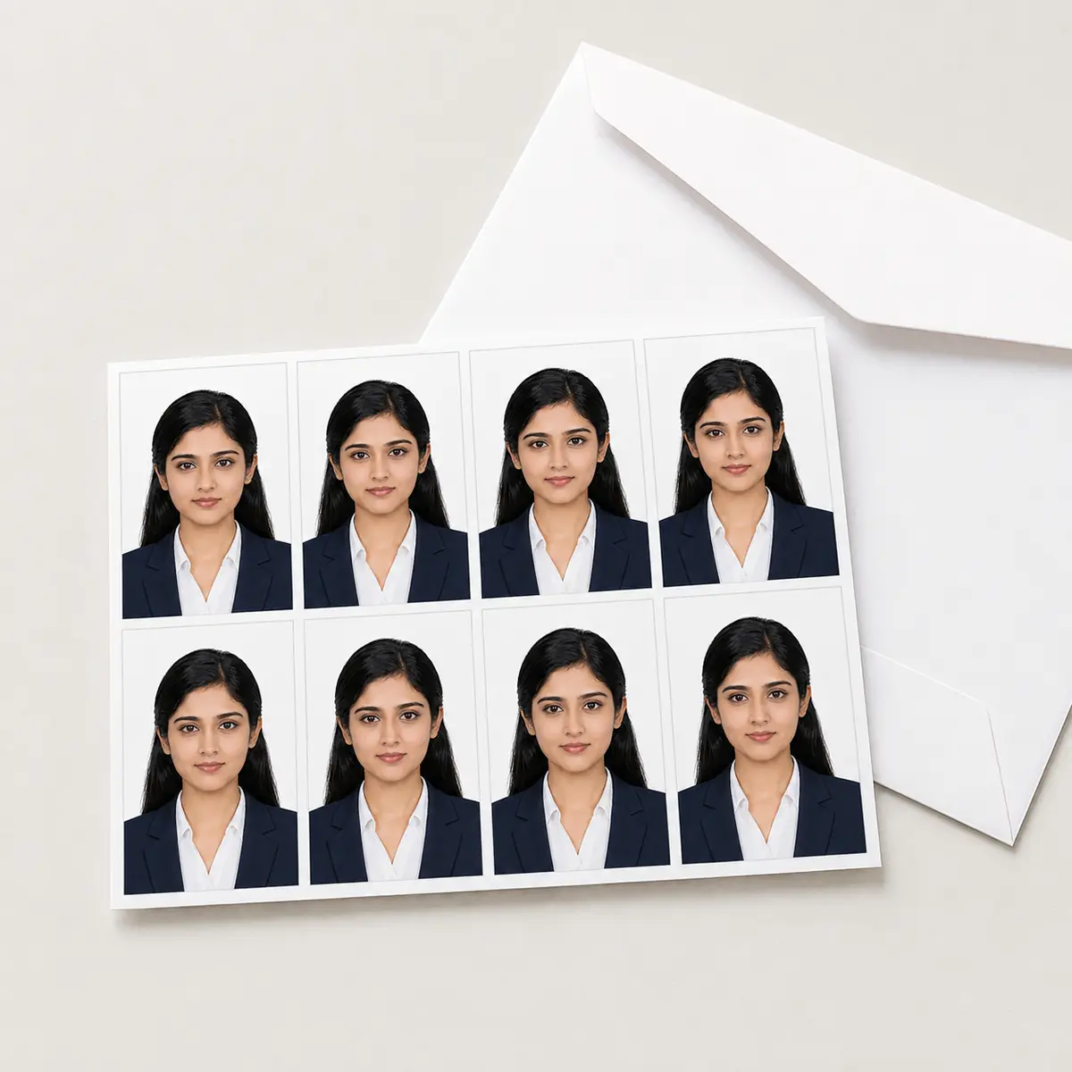 Home 31 Passport photo printing with eight printed copies