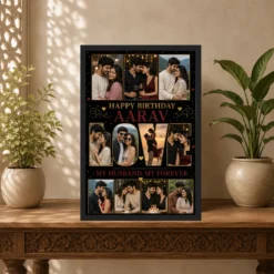 Birthday Frame Husband Wife Love Quote Multi Photo mockup 5