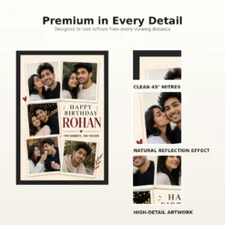 Husband and Wife Photo Frame Birthday 5 Photo Collage 18 Husband and Wife Photo Frame Birthday 5 Photo Collage mockup 9