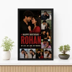 Husband Photo Frame My Life My Love Birthday Collage 12 Husband Photo Frame My Life My Love Birthday Collage mockup 3