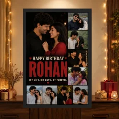 Husband Photo Frame My Life My Love Birthday Collage 13 Husband Photo Frame My Life My Love Birthday Collage mockup 4