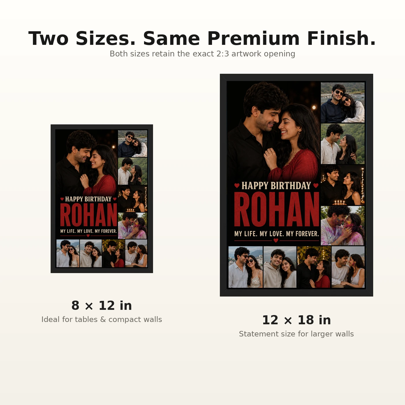 Husband Photo Frame My Life My Love Birthday Collage 8 Husband Photo Frame My Life My Love Birthday Collage mockup 8