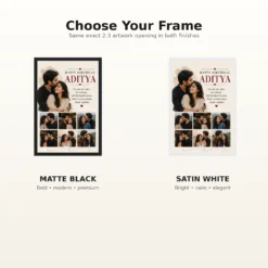Photo Frame for Husband Birthday Wishes mockup 7