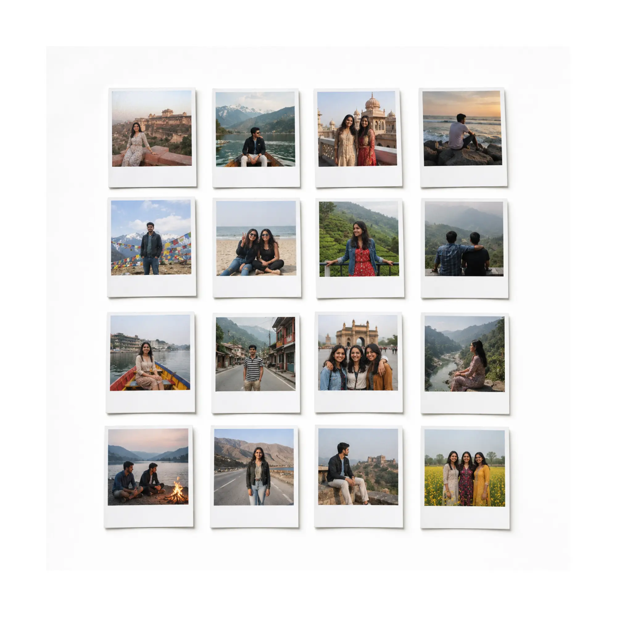 Retro Photo Prints – Set of 16 1 Retro Photo Prints – Set of 16 – physical product hero view