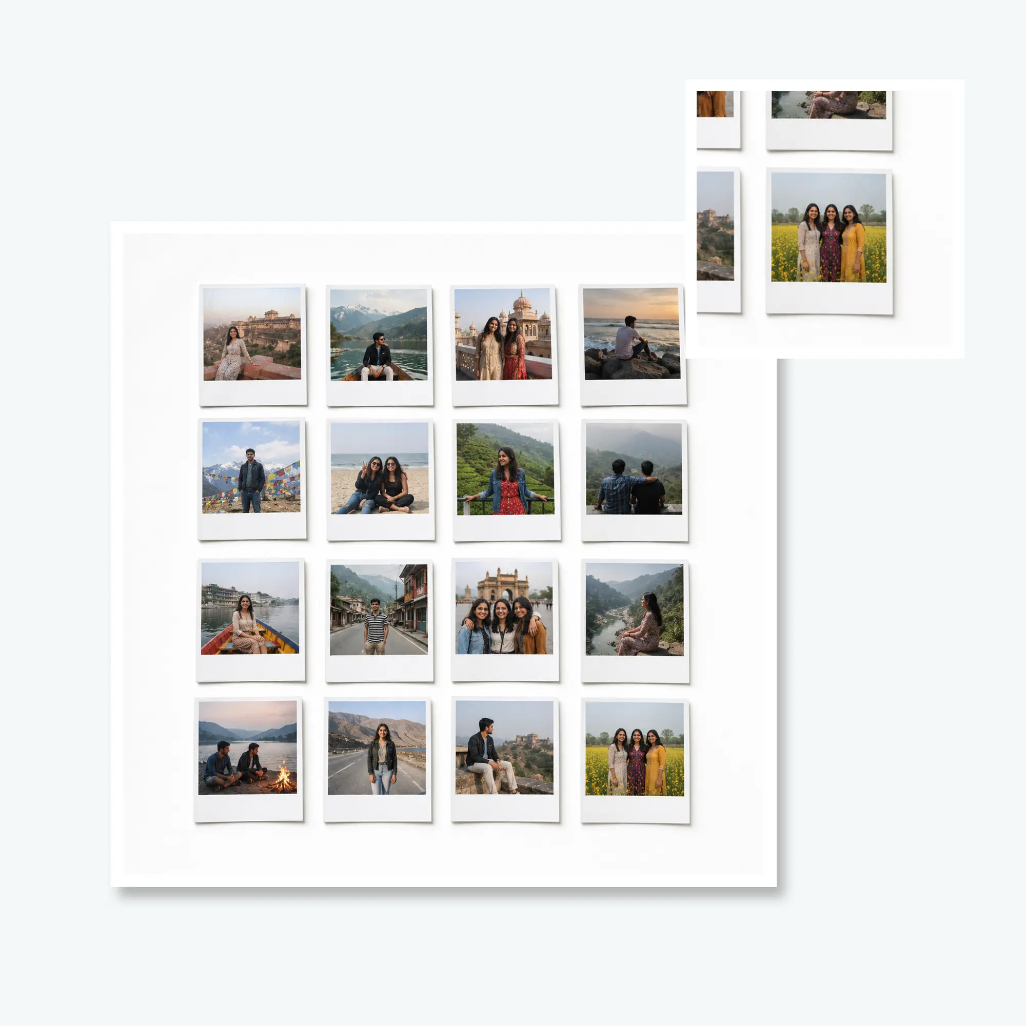 Retro Photo Prints – Set of 16 3 Retro Photo Prints – Set of 16 – photo print quality and clean-edge detail