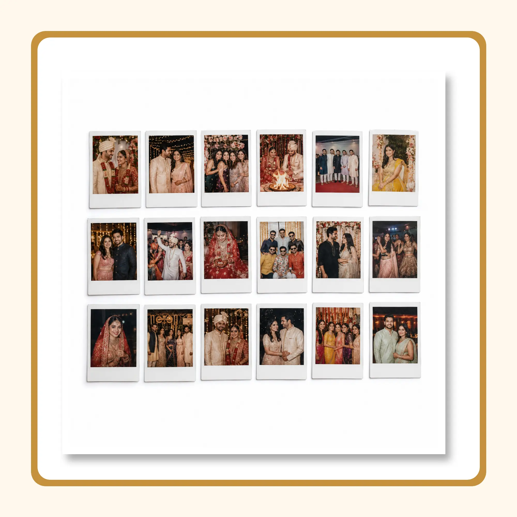 Retro Photo Prints – Set of 18 2 Retro Photo Prints – Set of 18 – complete print product view