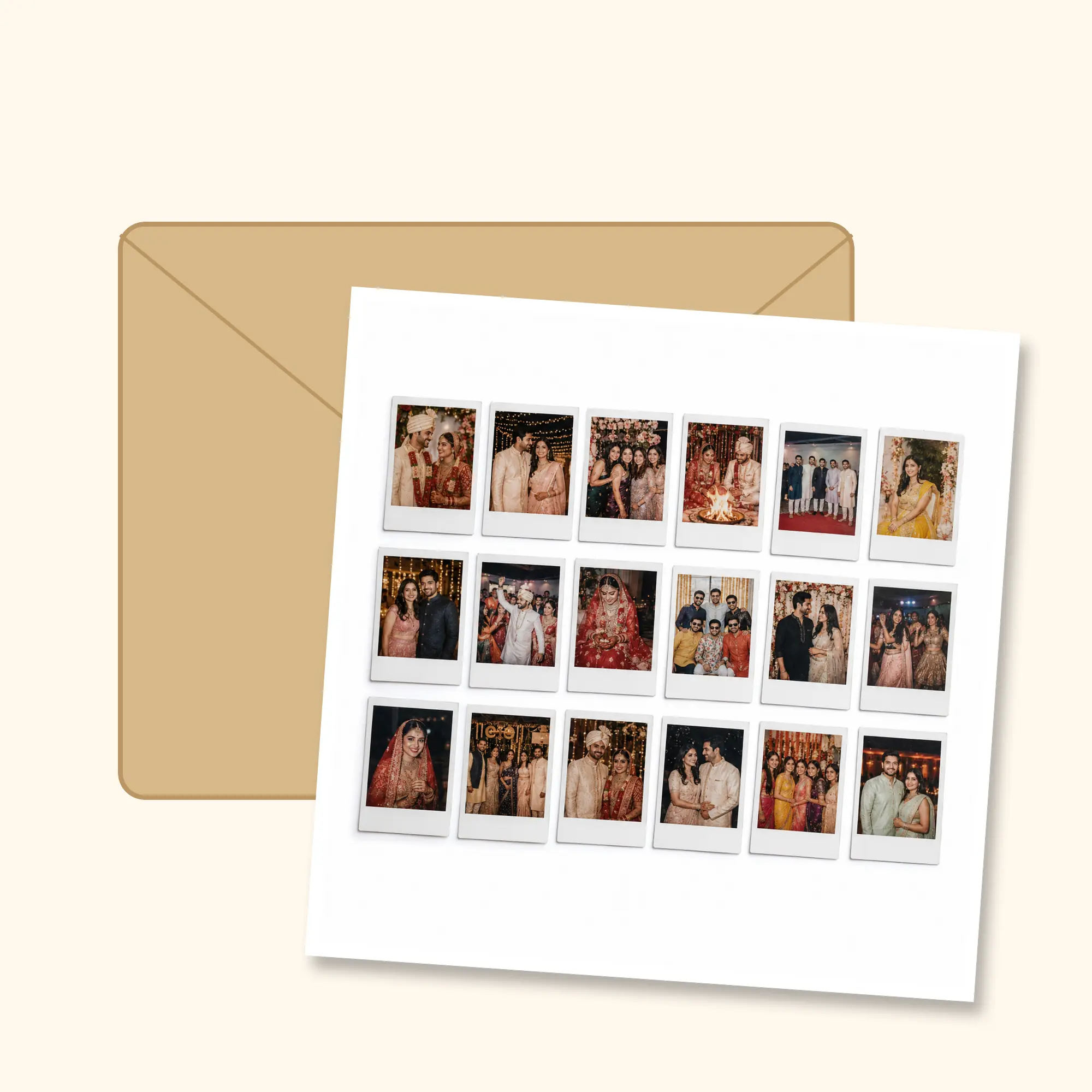 Retro Photo Prints – Set of 18 5 Retro Photo Prints – Set of 18 – protective packaging for India delivery