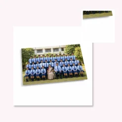 School Group Photo Print – 9×6 Inch – photo print quality and clean-edge detail
