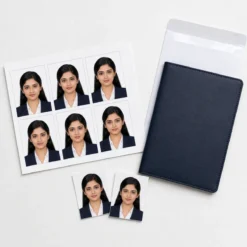 Physical 35x45 mm photo prints for UK and Schengen visa applications