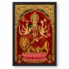 Durga — Tanjore Gold Traditional Art Frame 18 Durga — Tanjore Gold Traditional Art Frame — black frame clean
