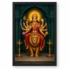 Durga — Main Entrance Protection Frame — black frame clean